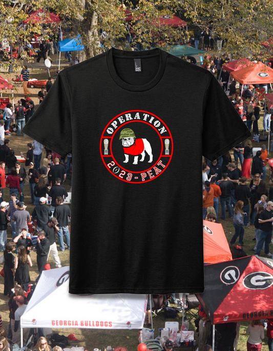 Operation 2023-PEAT - UGA College Football Sports Fanatic T-Shirt